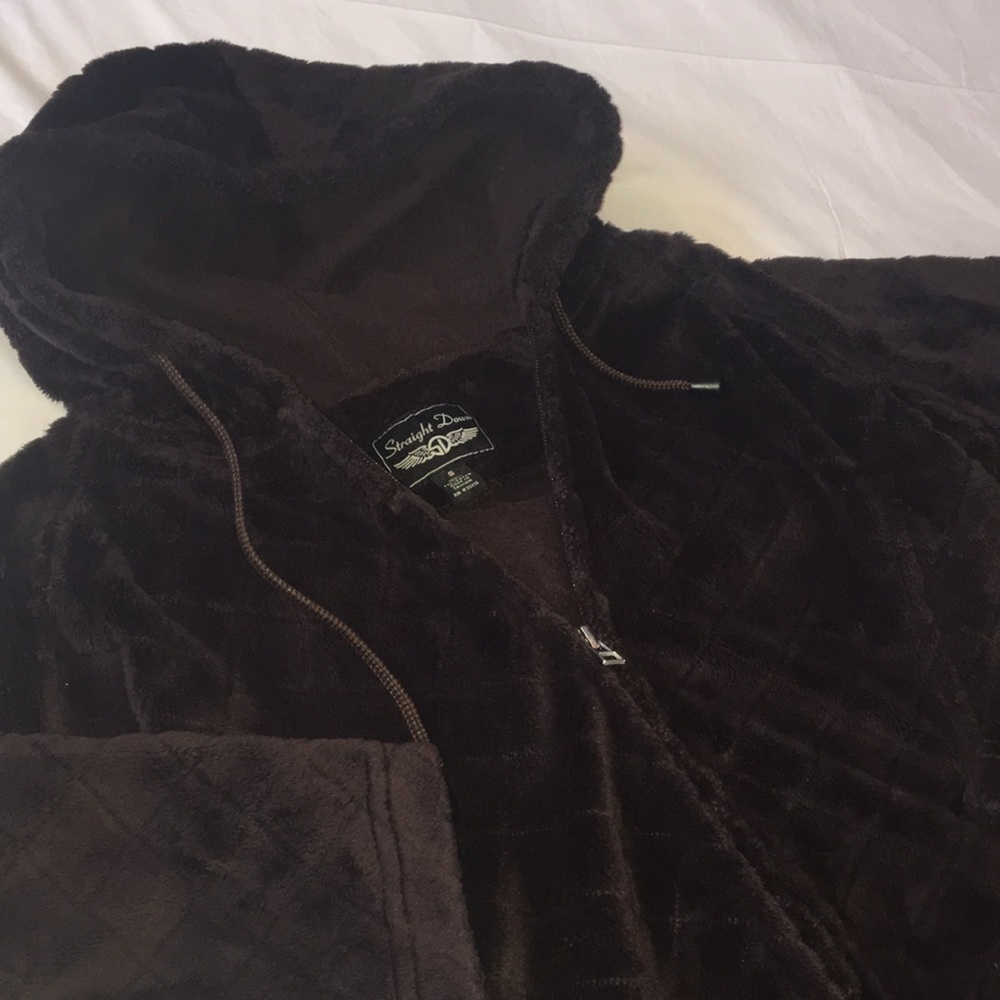 Straight Down full zip hoodie.